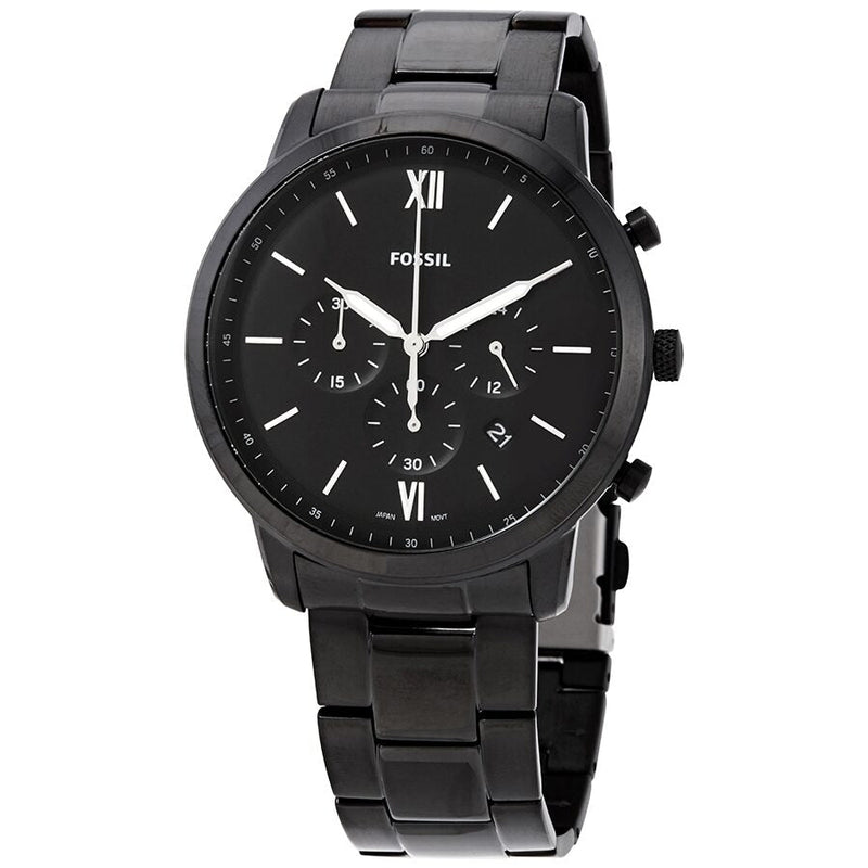 Fossil Neutra Chronograph Quartz Black Dial Men's Watch FS5474 - The Watches Men & CO