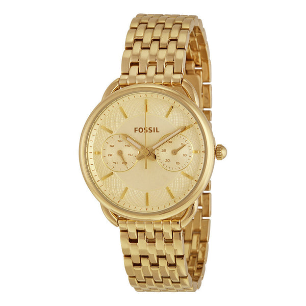 Fossil Tailor Multi-Function Gold Dial Ladies Watch ES3714 - The Watches Men & CO