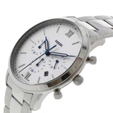 Fossil Neutra Chronograph Quartz White Dial Men's Watch FS5433
