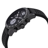 Guess Fleet Chronograph Black Dial Black Silicone Men's Watch W0971G1 - The Watches Men & CO #2