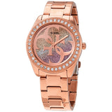 Guess G Twist Quartz Crystal Ladies Watch W1201L3 - The Watches Men & CO