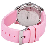 Guess G-Twist Quartz Silver Dial Pink Silicone Ladies Watch W1240L1 - The Watches Men & CO #3