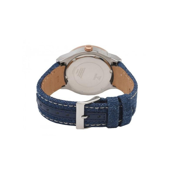 Guess Jet Setter Blue Dial Leather strap Ladies Watch W0289L1 - The Watches Men & CO #2