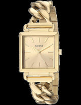 Guess Vanity All Gold Square Women's Watch W1029L2