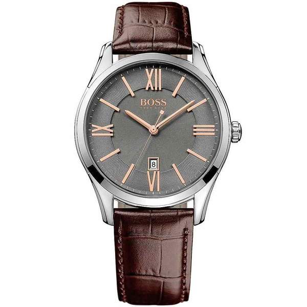 Hugo Boss Ambassador Grey Dial Men's Watch  1513041 - The Watches Men & CO