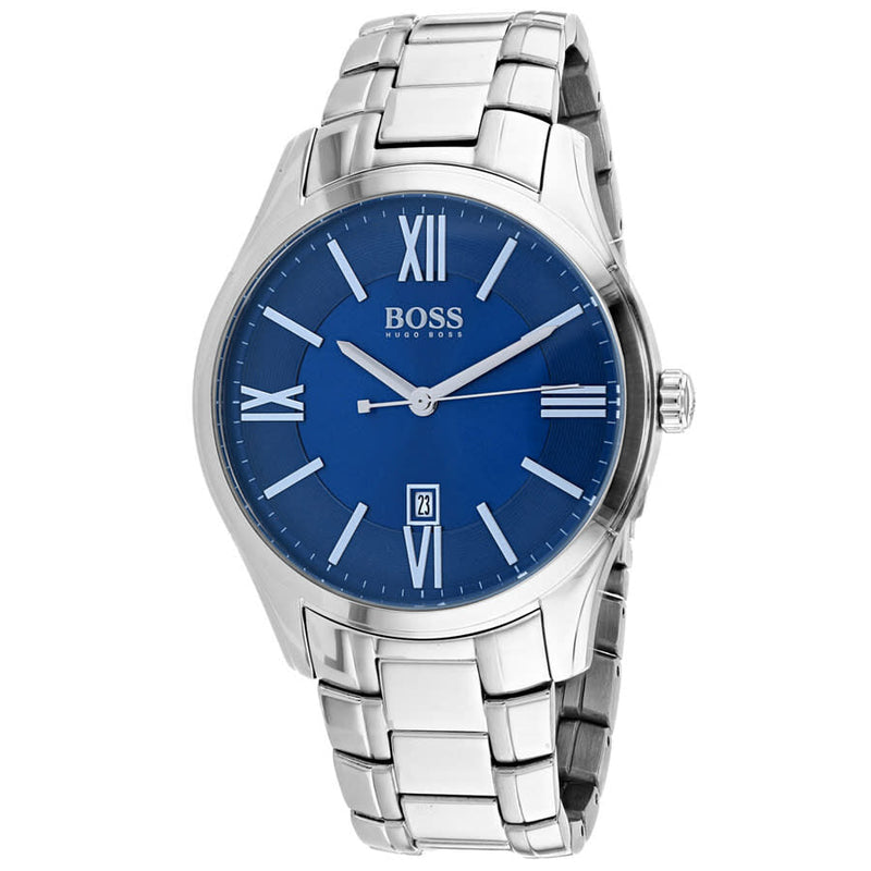 Hugo Boss Ambassador Blue Dial Men's Watch 1513034 - The Watches Men & CO