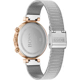 Hugo Boss Flawless Silver Mesh Women's Watch 1502551 - The Watches Men & CO #3