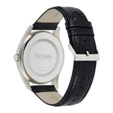 Hugo Boss Ambassador Analog Quartz Black Dial Leather Band Watch HB1513022 - The Watches Men & CO #4