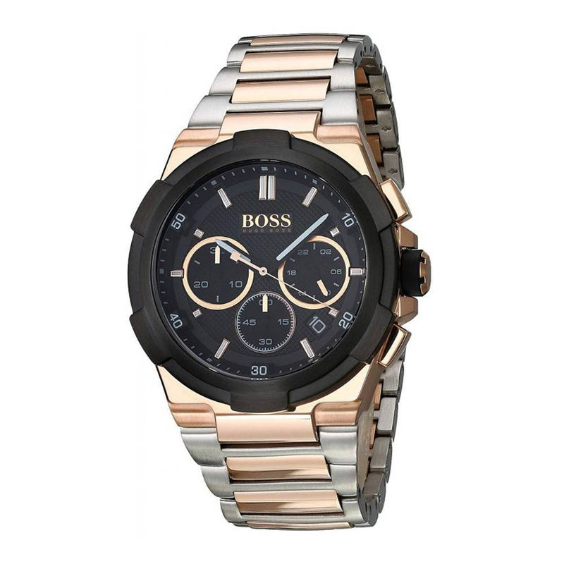 Hugo Boss Mens Chronograph Quartz Watch with Stainless Steel Strap HB1513358 - The Watches Men & CO #2