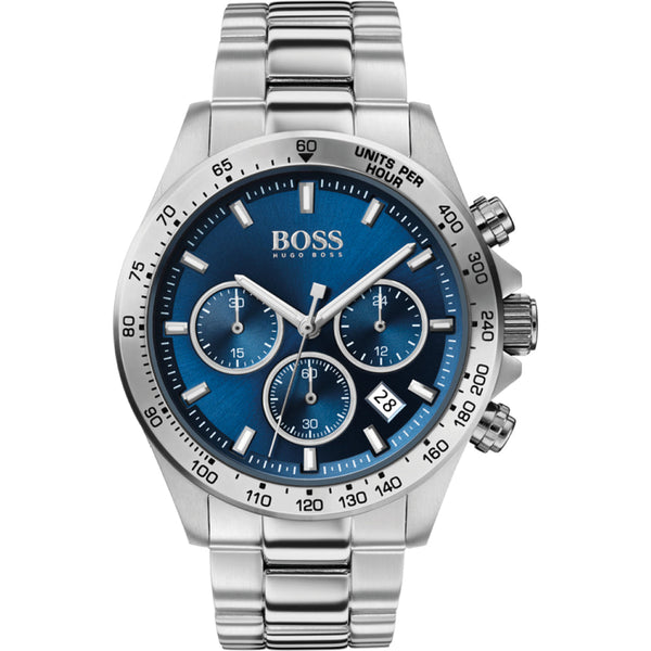 Hugo Boss Hero Silver Chronograph Men's Watch  1513755 - The Watches Men & CO