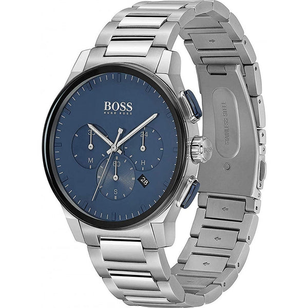 Hugo Boss Peak Blue Dial Chronograph Men's Watch 1513763 - The Watches Men & CO #2
