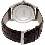 Hugo Boss Ambassador White Dial Leather Strap Men's Watch 1513021 - The Watches Men & CO #4