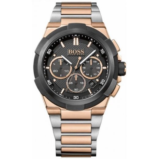 Hugo Boss Mens Chronograph Quartz Watch with Stainless Steel Strap  HB1513358 - The Watches Men & CO