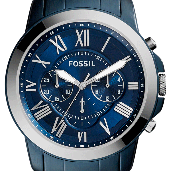 Fossil Grant Chronograph Blue Dial Men s Watch FS5230 The Watches Men CO