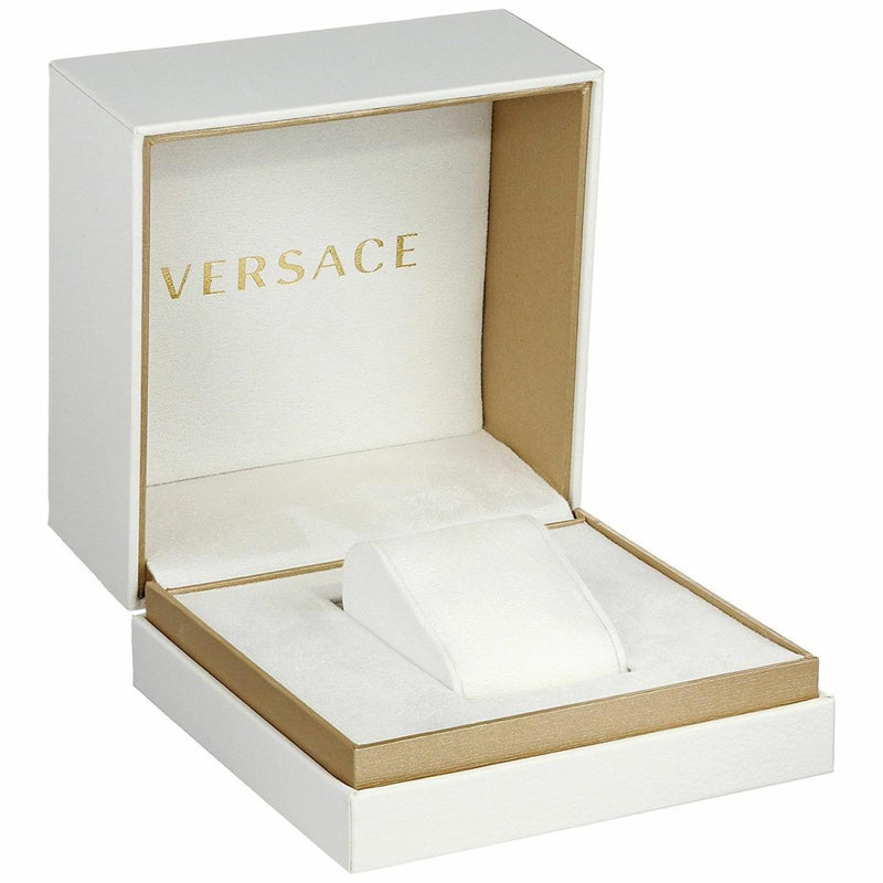 Versace V-Metal Icon Silver Women's Watch VLC120016 - The Watches Men & CO #4