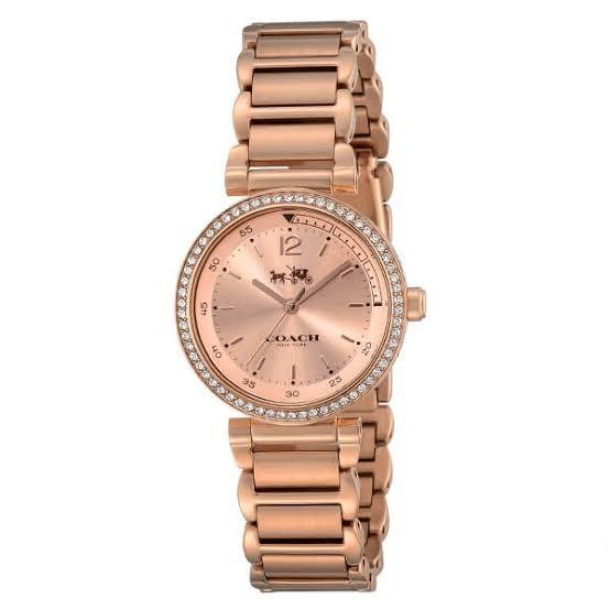 Coach 1941 Sport Rose Gold Diamond Ladies Watch  14502200 - The Watches Men & CO