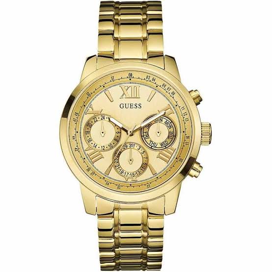 Guess Multi-Function All Gold Men's Watch  W0448L2 - The Watches Men & CO