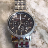 Michael Kors Jet Set Chronograph Black Dial Ladies Watch MK5021 - The Watches Men & CO #4