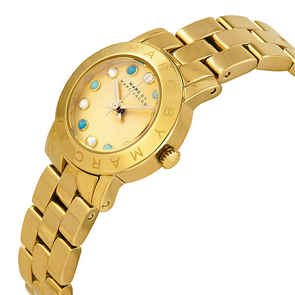 Marc by Marc Jacobs Amy Dexter Dial Gold-tone Ladies Watch MBM3218 - The Watches Men & CO #2