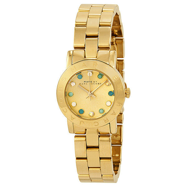 Marc by Marc Jacobs Amy Dexter Dial Gold-tone Ladies Watch MBM3218 - The Watches Men & CO