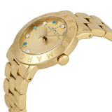 Marc by Marc Jacobs Amy Dexter Gold dial Gold-tone Ladies Watch #MBM3215 - The Watches Men & CO #2