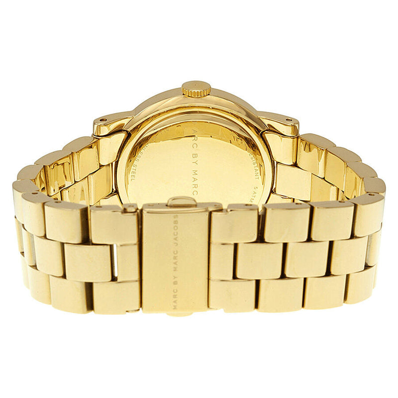 Marc by Marc Jacobs Amy Dexter Gold dial Gold-tone Ladies Watch #MBM3215 - The Watches Men & CO #3