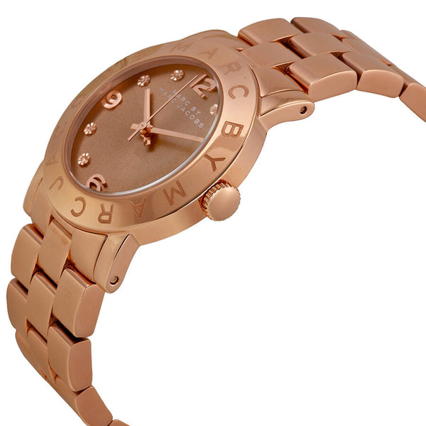 Marc by Marc Jacobs Amy Dexter Wheat Dial Ladies Watch #MBM3221 - The Watches Men & CO #2
