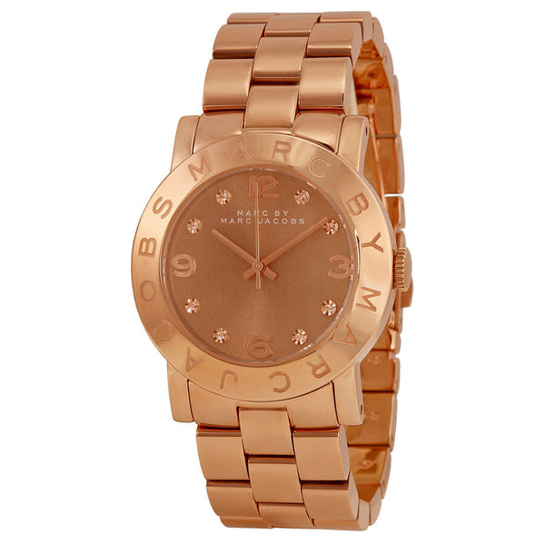 Marc by Marc Jacobs Amy Dexter Wheat Dial Ladies Watch #MBM3221 - The Watches Men & CO