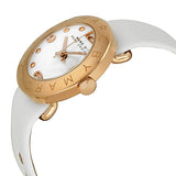 Marc by Marc Jacobs Amy White Dial White Leather Ladies Watch MBM1180 - The Watches Men & CO #2