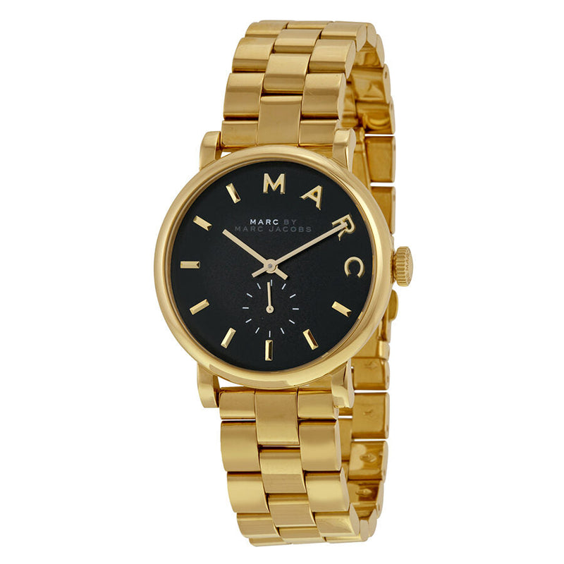 Marc by Marc Jacobs Baker Green Dial Gold-tone Ladies Watch #MBM3245 - The Watches Men & CO