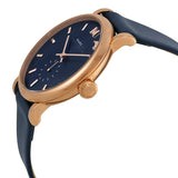 Marc by Marc Jacobs Baker Navy Dial Navy Leather Ladies Watch #MBM1329 - The Watches Men & CO #2