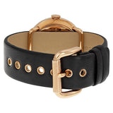 Marc by Marc Jacobs Black Dial Black Leather Ladies Watch MBM1225 - The Watches Men & CO #3