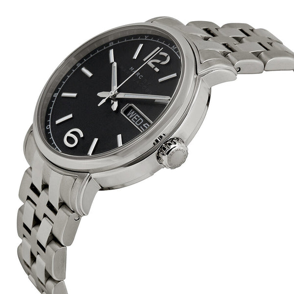 Marc By Marc Jacobs Fergus Black Dial Stainless Steel Men's Watch MBM5075 - The Watches Men & CO #2