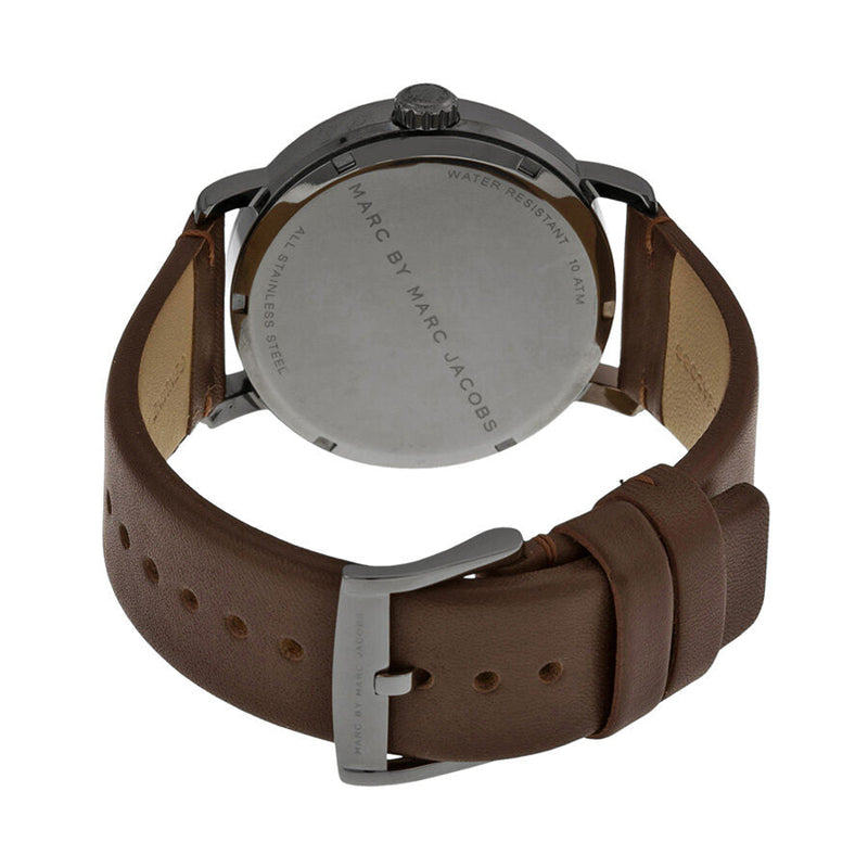 Marc by Marc Jacobs Fergus Blue Dial Brown Leather Men's Watch MBM5078 - The Watches Men & CO #3