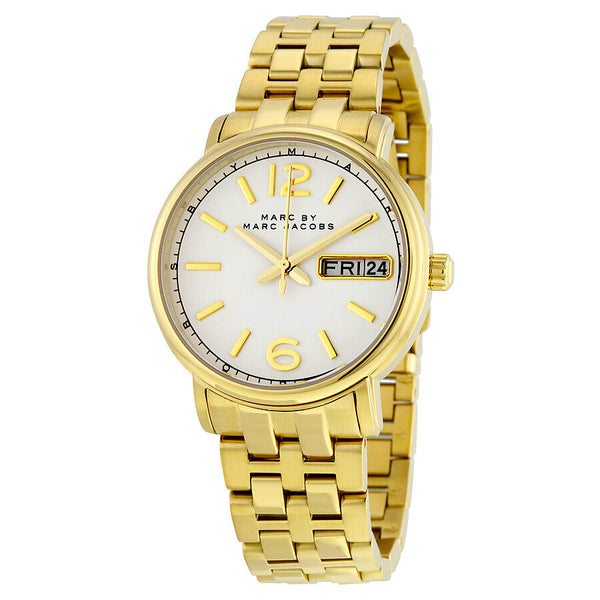 Marc by Marc Jacobs Fergus White Dial Ladies Watch MBM8647 - The Watches Men & CO