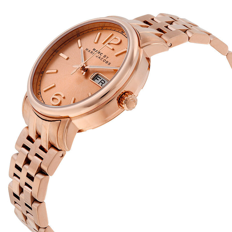 Marc By Marc Jacobs Fergus Rose Gold Dial Rose Gold-tone Ladies Watch MBM3439 - The Watches Men & CO #2