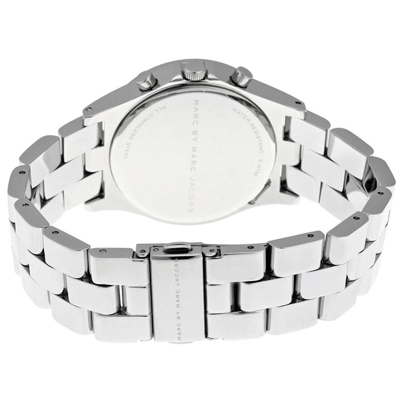 Marc jacobs henry hot sale watch silver