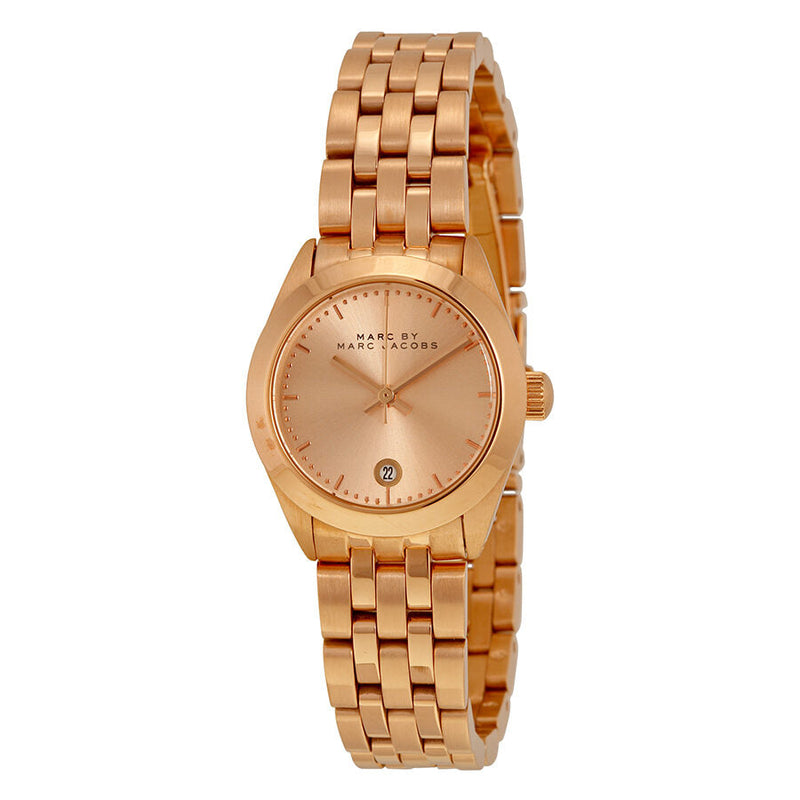 Marc by Marc Jacobs Peeker Rose Dial Ladies Watch MBM3374 - The Watches Men & CO