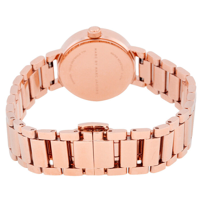 Marc By Marc Jacobs Peggy Rose Dial Rose Gold-tone Ladies Watch MBM3406 - The Watches Men & CO #3