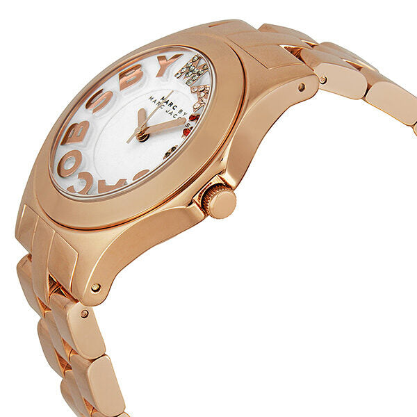 Marc by Marc Jacobs Rivera Rose Gold Ion-plated Unisex Watch MBM3138 - The Watches Men & CO #2