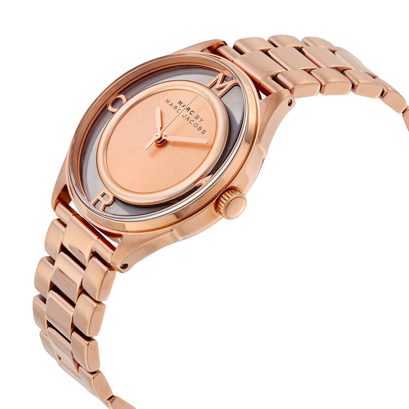 Marc by Marc Jacobs Tether Rose Dial Ladies Watch MBM3414 - The Watches Men & CO #2