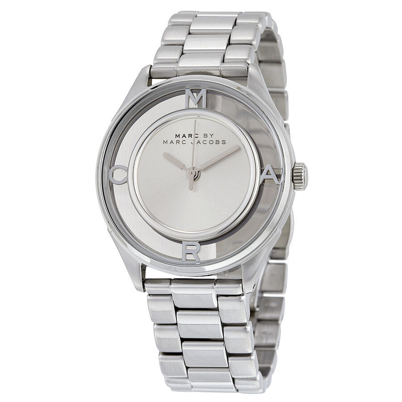 Marc by Marc Jacobs Tether Silver Dial Ladies Watch MBM3412 - The Watches Men & CO