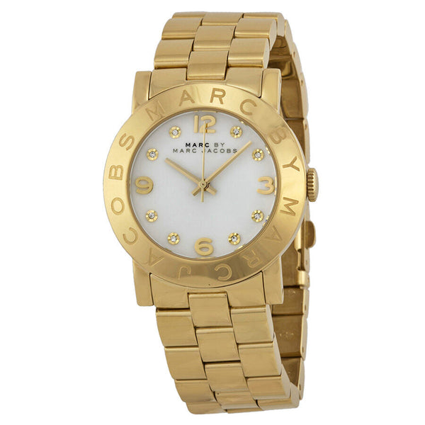 Marc by Marc Jacobs Amy White Dial Ladies Watch MBM3056 - The Watches Men & CO