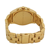 Marc by Marc Jacobs Blade Chronograph Gold Dial Gold-Tone Stainless Steel Ladies Watch #MBM3101 - The Watches Men & CO #3