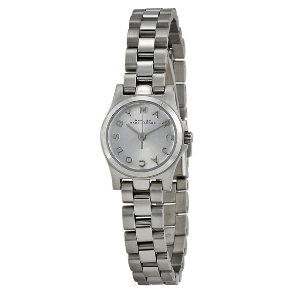 Marc by Marc Jacobs Henry Dinky Silver Dial Stainless Steel Ladies Watch MBM3198 - The Watches Men & CO