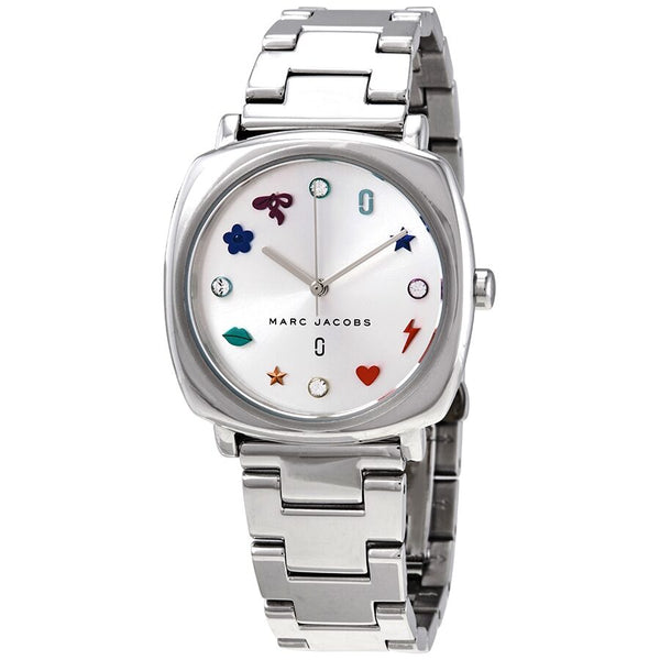 Marc Jacobs Mandy Silver Dial Men's Watch MJ3548 - The Watches Men & CO