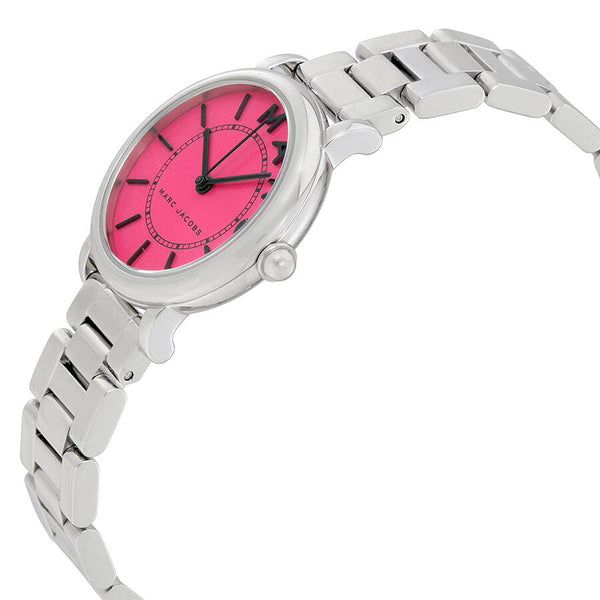 Marc Jacobs Roxy Fuchsia Dial Ladies Stainless Steel Watch MJ3528 - The Watches Men & CO #2