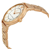 Marc Jacobs Roxy Silver Dial Ladies Rose Gold Tone Watch #MJ3523 - The Watches Men & CO #2