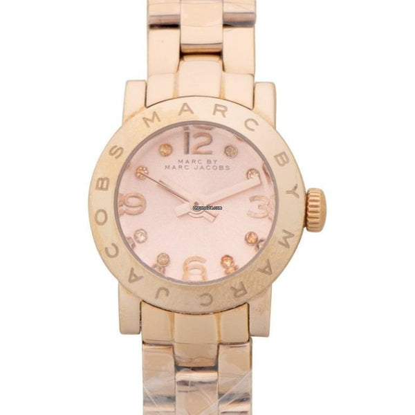 Marc jacobs amy watch rose gold sales