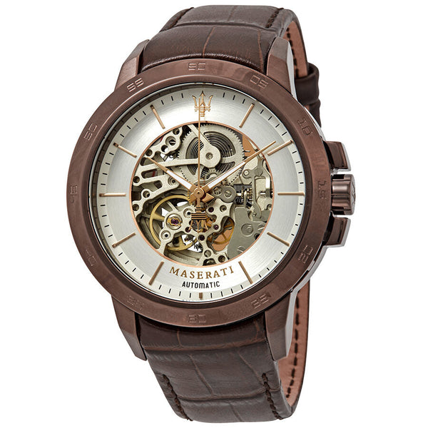 Maserati Ingegno Automatic Skeleton Dial Men's Watch R8821119003 - The Watches Men & CO